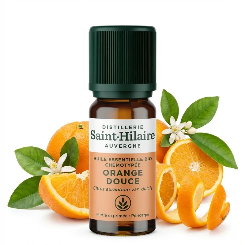 Huile Essentielle - Orange Douce Bio - Saint Hilaire - 10 ml