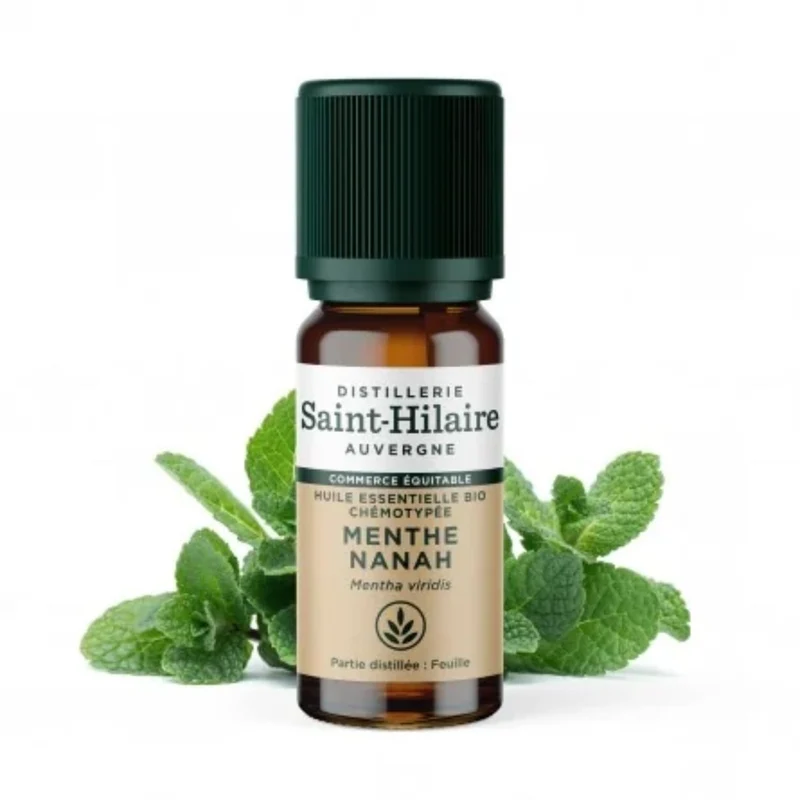 Huile Essentielle de Menthe Nanah Bio - Saint-Hilaire - 10 ml