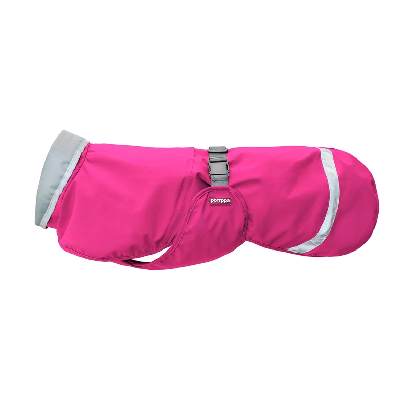 Pomppa Sade manteau imperméable pour chien Pink