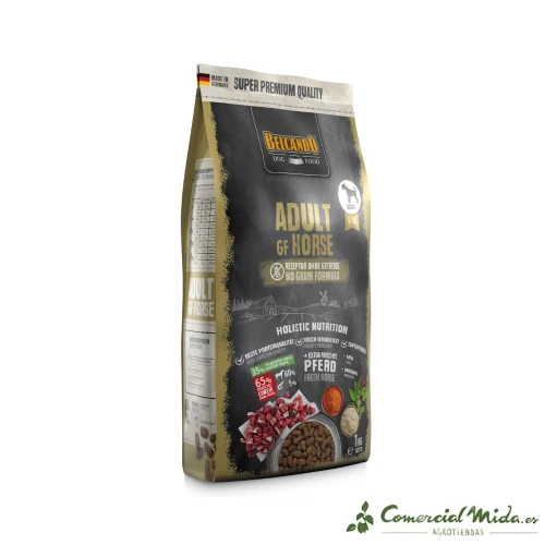 BELCANDO ADULT GRAIN FREE CHEVAL croquettes pour chiens adultes