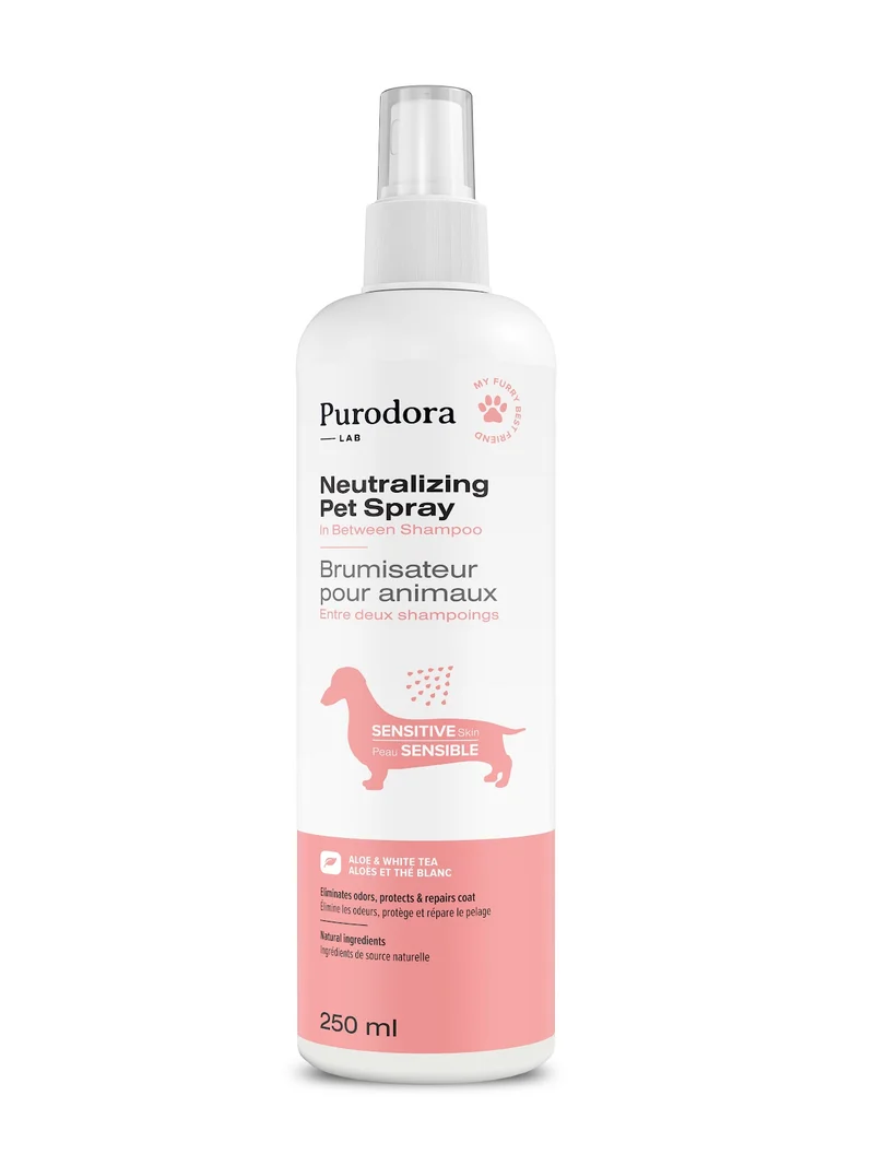 PURODORA Brumisateur Animaux Peau Sensible 237ml
