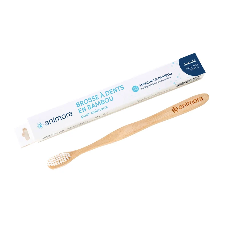 ANIMORA Brosse à Dents en Bambou L