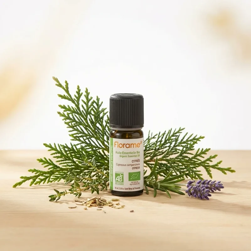 Huile essentielle de Cyprès bio - 10 ml - Florame