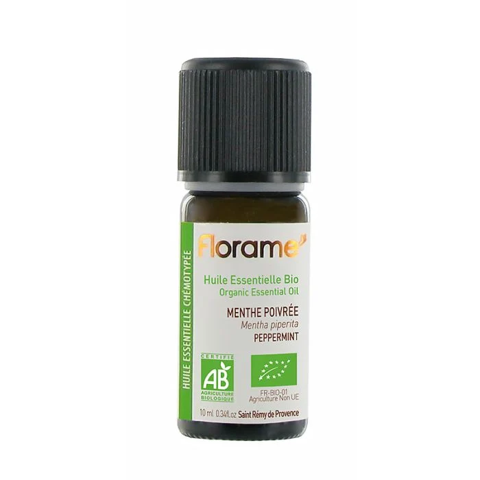 Huile essentielle de Menthe poivrée bio – 10 ml – Florame