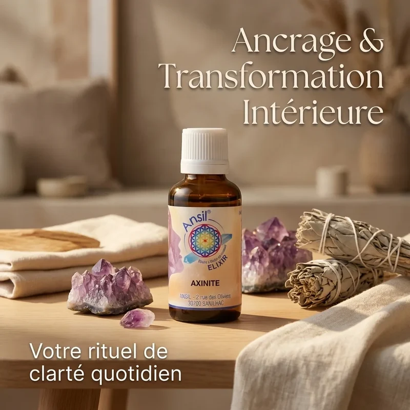 Axinite (élixir de cristal) - 30 ml - Ansil