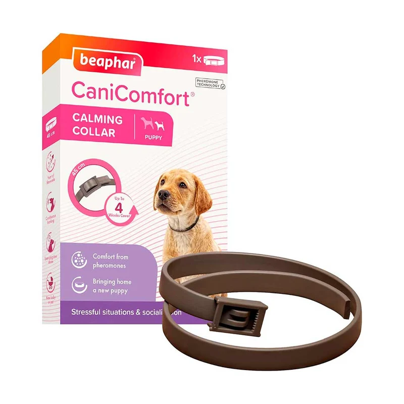 Collier apaisant pour chiens et chiots CANICOMFORT BEAPHAR