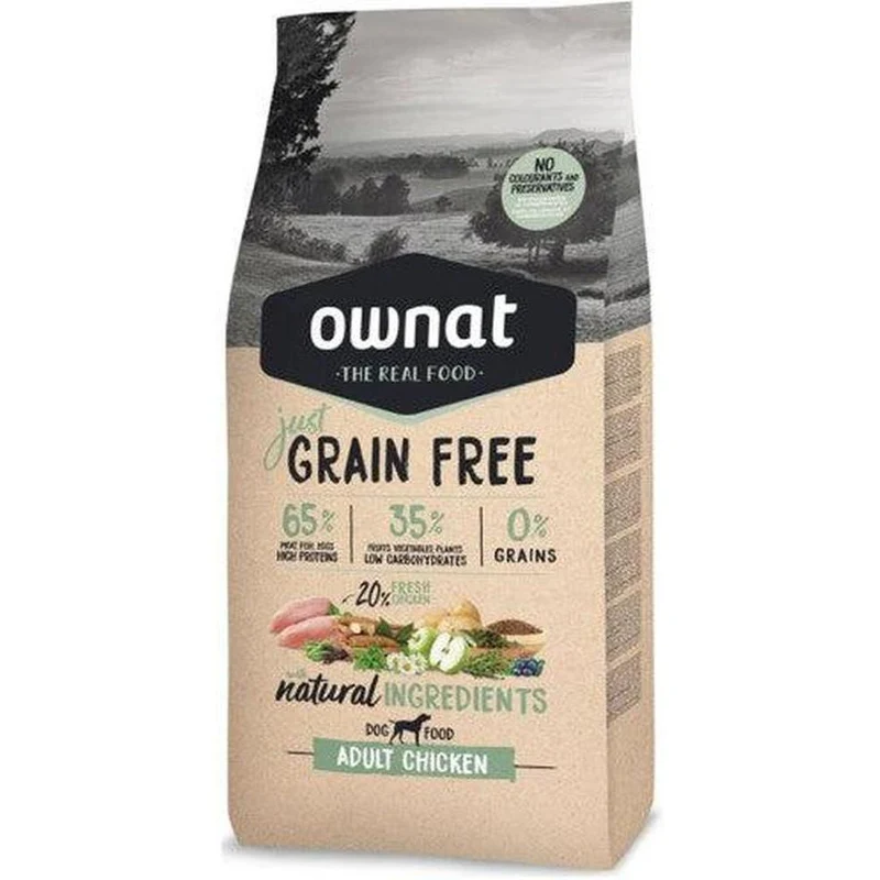 OWNAT Just Grain Free Adult Chicken 14 kg