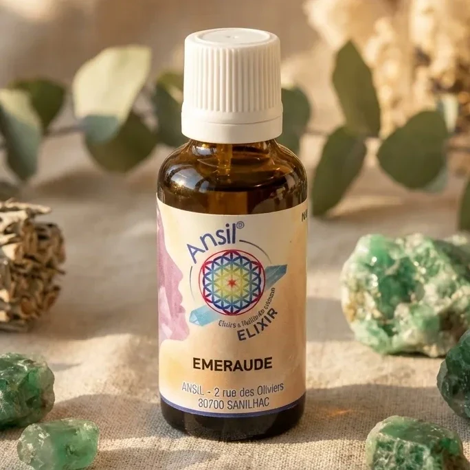 Elixir de cristaux d'Emeraude - 30 ml - Ansil