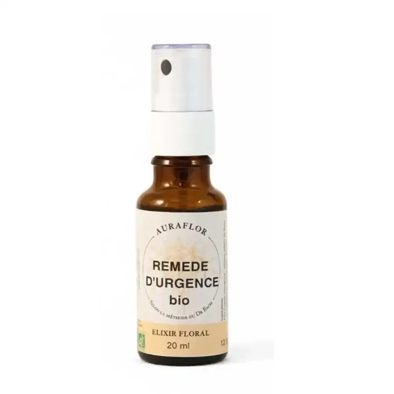 Fleur de Bach bio Urgence & Stress - Spray 20 ml - Dioter
