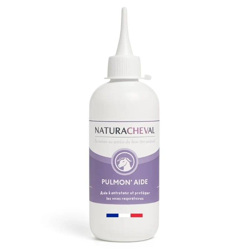 Pulmon'Aide - Complément Respiration & Toux Cheval pour Nébulisateur - Naturacheval