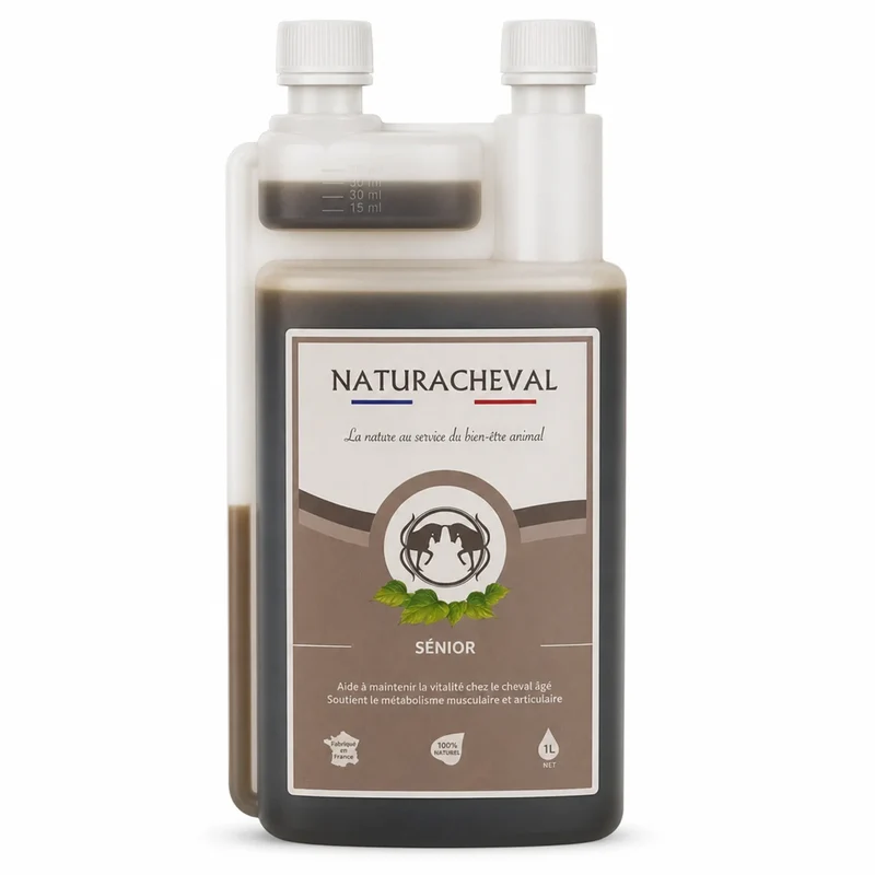 Sénior Cheval - Complément pour chevaux âgés - 1 L - Naturacheval