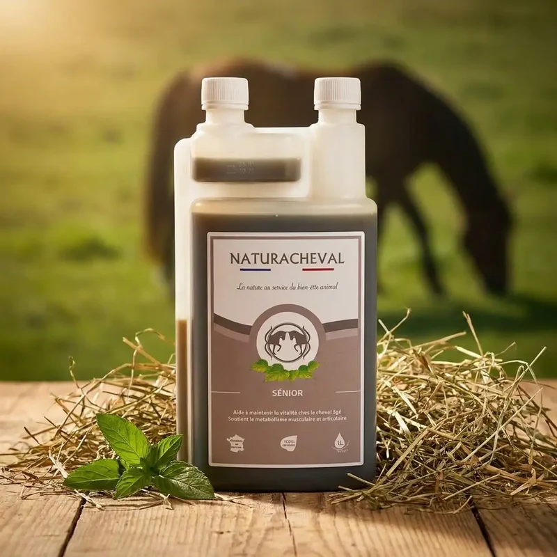 Sénior Cheval - Complément pour chevaux âgés - 1 L - Naturacheval