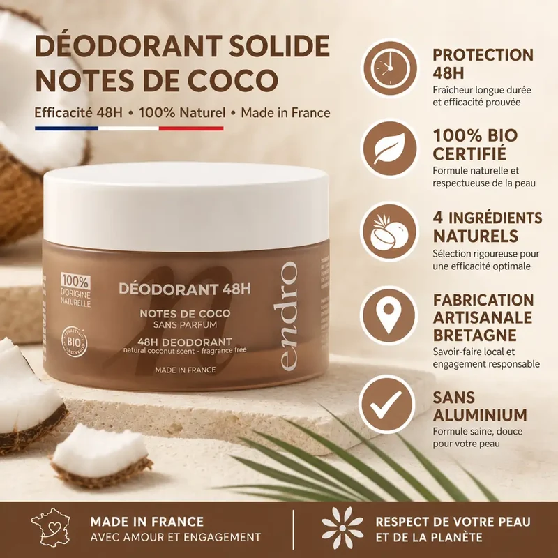 Déodorant Solide Coco - Endro