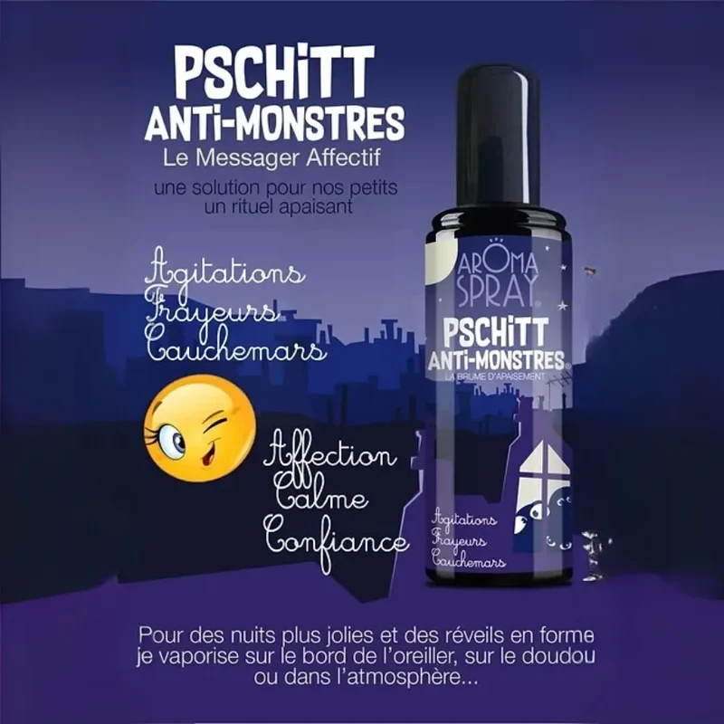 Pschitt Anti monstre - 100 ml - Aromaspray