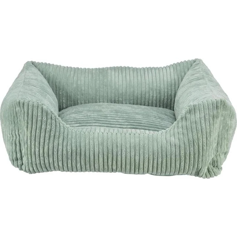 TRIXIE Couchage Jonna 110x75cm Gris Velours Côtelé