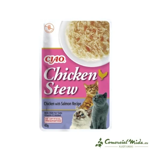 Churu CAT GUISO Poulet au saumon pour chats