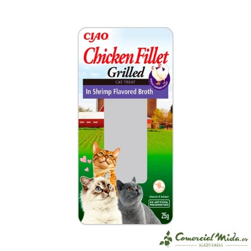 Churu CAT Filet de poulet, bouillon de crevettes