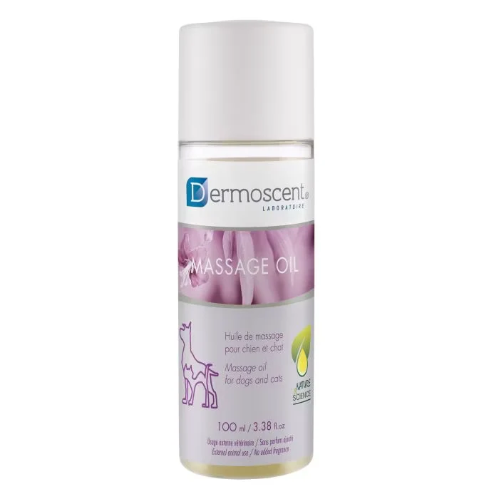 Dermoscent Silver Huile de massage chat, chien