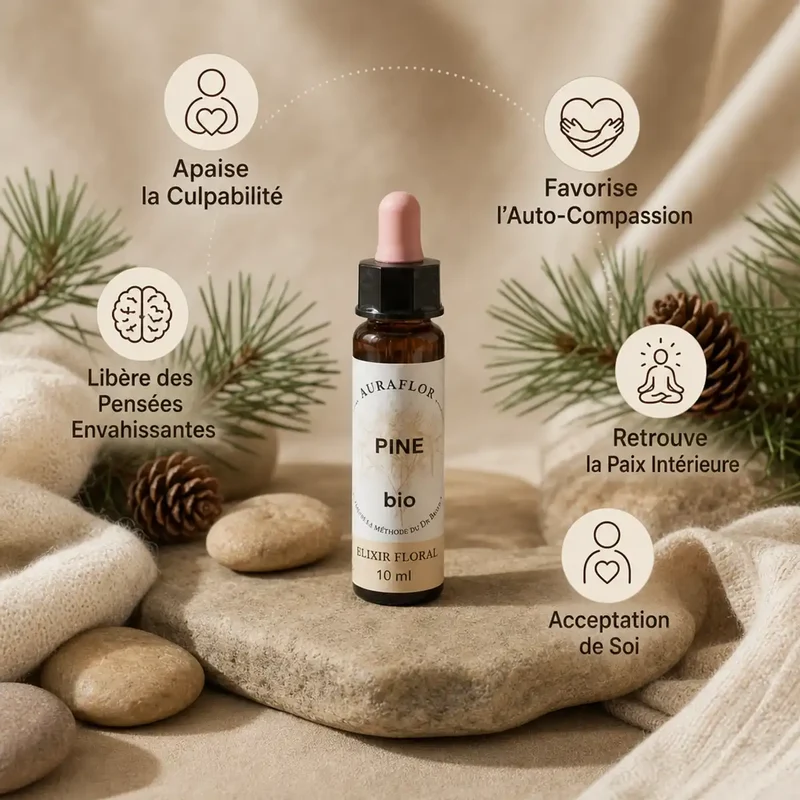 Fleur de Bach Pin Sylvestre bio - 10 ml - Dioter