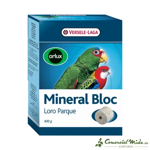 ORLUX Bloc Minéral Loro Parque Supplément