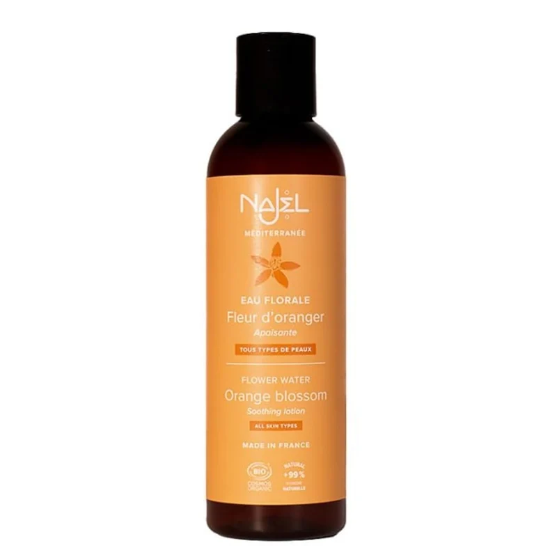 Eau Florale de Fleur d'Oranger Bio – 200 ml – Najel
