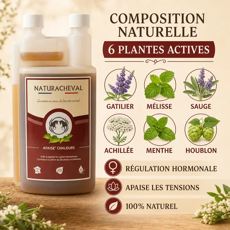 Apaise'Chaleur Cheval - Naturacheval 1 L