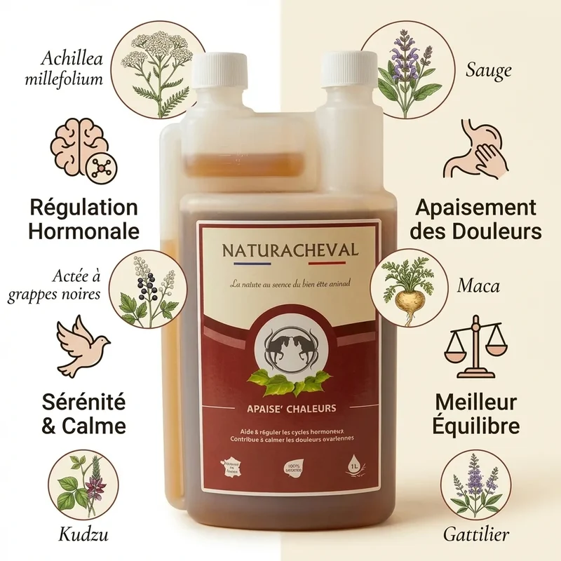 Apaise'Chaleur Cheval - Naturacheval 1 L