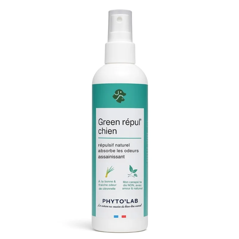 Green Repul' Chiens - Répulsif Naturel à la citronnelle - 250ml - Phyto'Lab