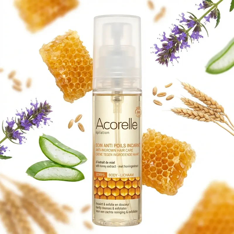 Soin Anti-Poils Incarnés Bio – 50 ml – Acorelle