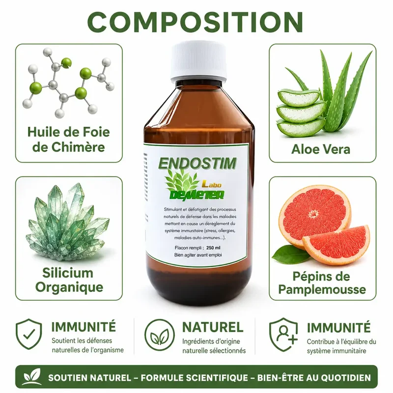 Endostim - Immunité du chat et du chien - 250 ml - Labo-Demeter