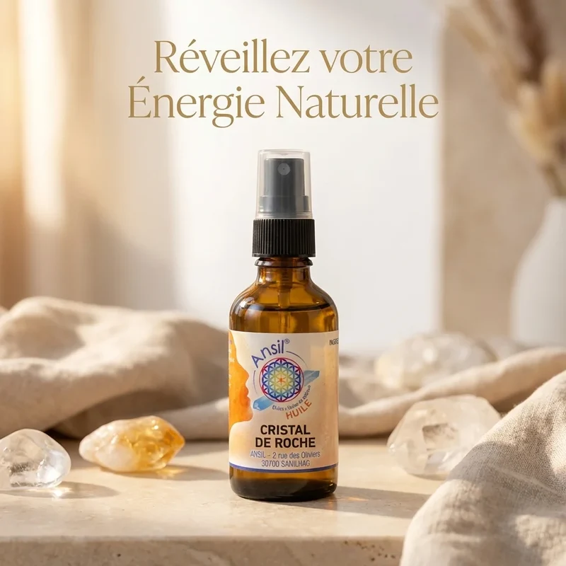 Huile de Cristal de Roche - Ansil - 50 ml