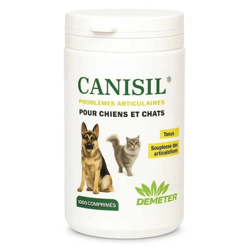 Canisil 1000 comprimés - Anti-inflammatoire Arthrose Chien & Chat - Labo Demeter
