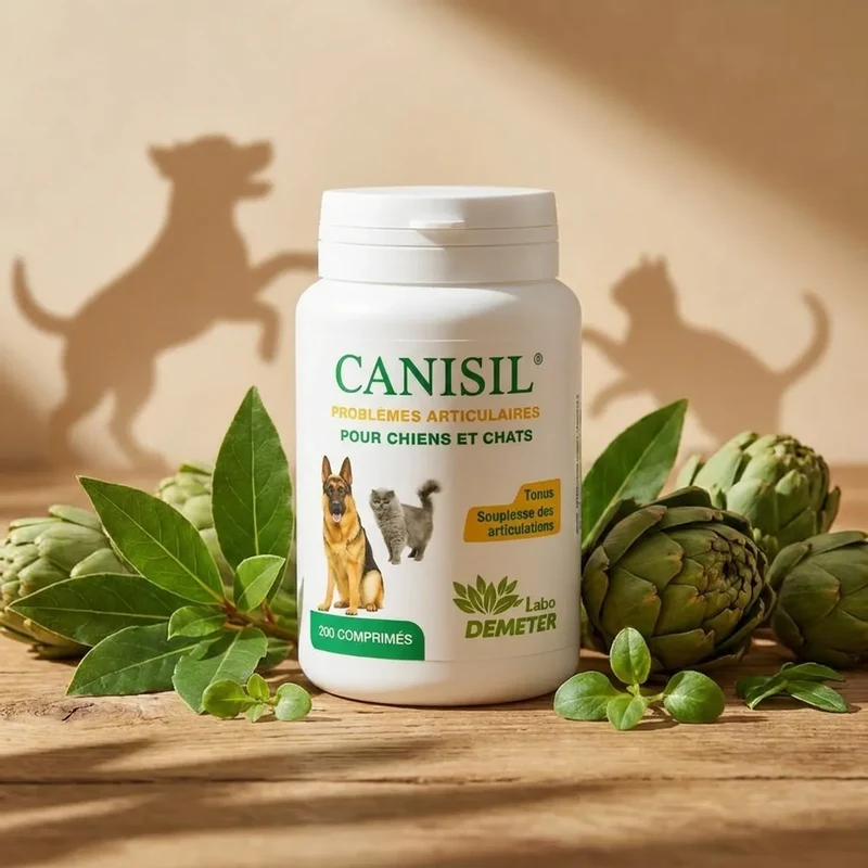 Canisil 200 comprimés - Anti-inflammatoire Arthrose Chien & Chat - Labo Demeter