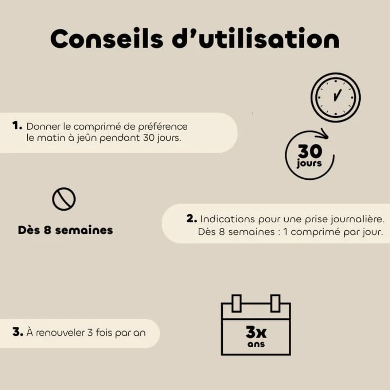 Probiotiques Régul'transit pour Chat - 30 comprimés - Biovetol