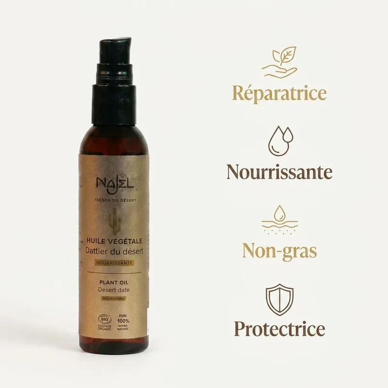 Huile de Dattier du Désert - Najel - 80 ml