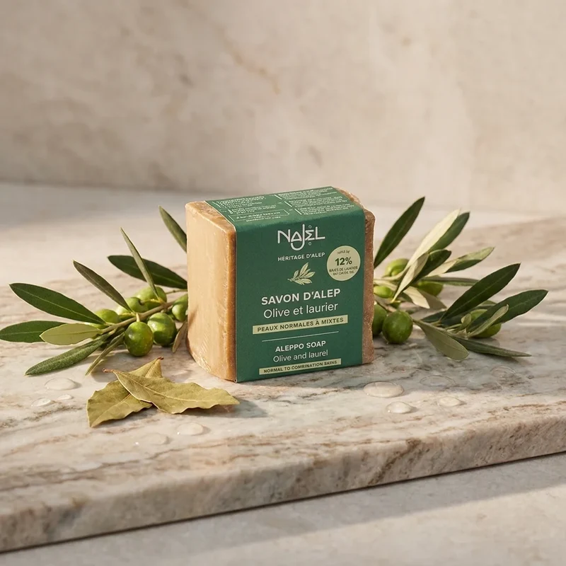 Savon d'Alep 12% Huile de Baies de Laurier - Najel - 180 g