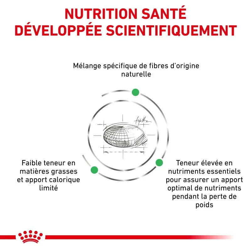 Royal Canin Veterinary Health Nutrition Satiety Weight Mgt - croquettes chat