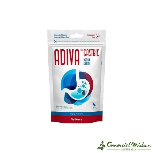 VETNOVA Adiva Protecteur Gastrique 30 Chews