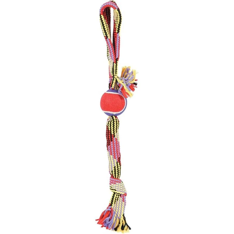 ZOLUX Jouet Cord Tennis Lasso 55cm Multicolore