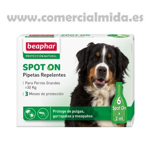 Beaphar Pipettes répulsives naturelles pour grands chiens