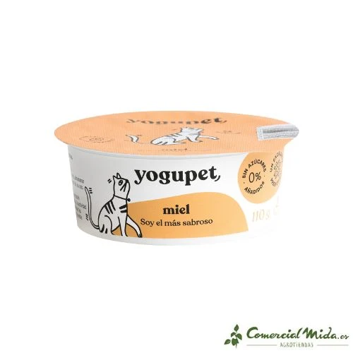 Yogupet Yaourt au miel pour chats (12x110Gr)