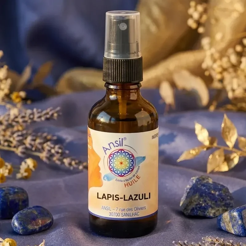 Lapis-Lazuli (huile de cristal) - 50 ml - Ansil