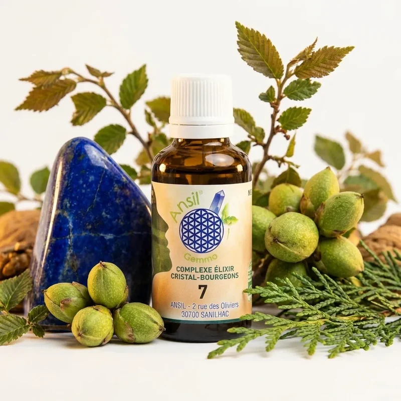 ANSIL Complexe bio n°7 de Lapis-Lazuli, Noyer, Orme et Cèdre