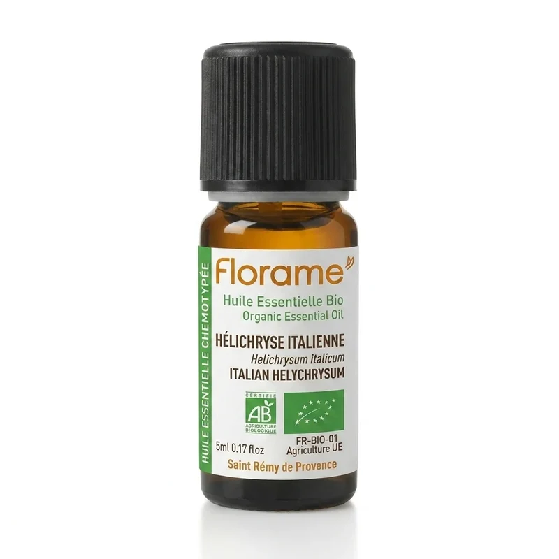 Huile essentielle d'Hélichryse Italienne bio – 5 ml – Florame