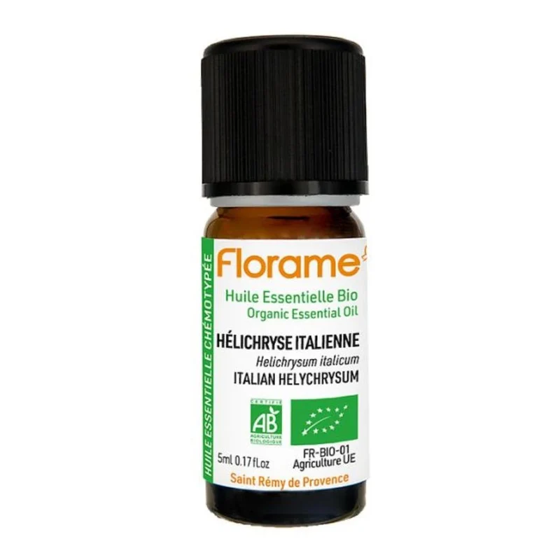 Huile essentielle d'Hélichryse Italienne bio – 5 ml – Florame