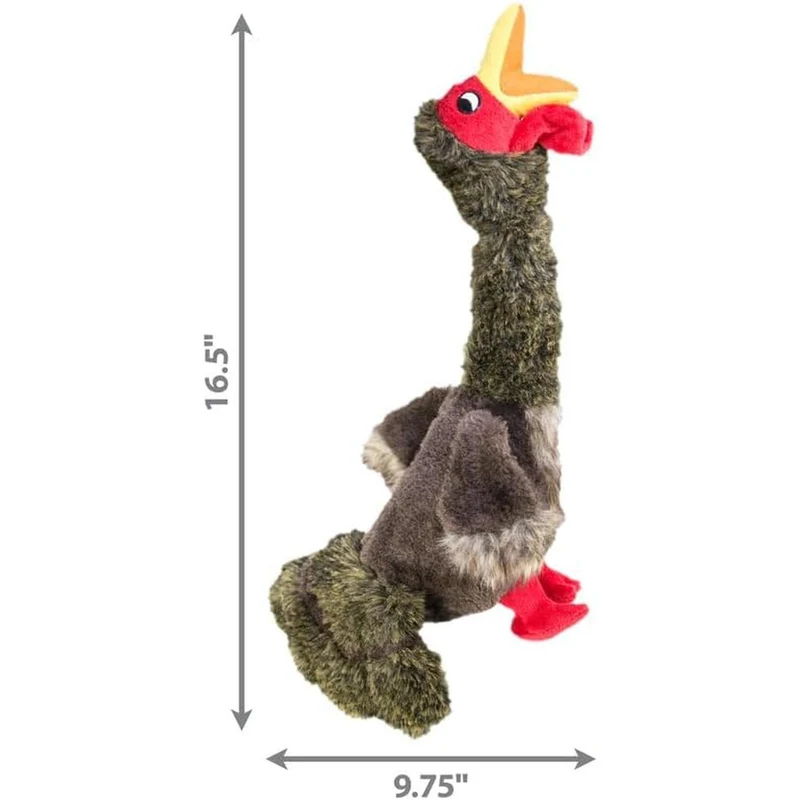 KONG Shakers Honkers Turquie Jouet Grand Chien L 41,9x24,8x19,1cm Couleurs mélangées