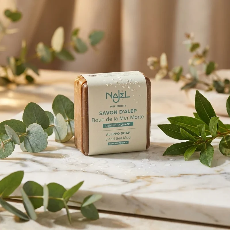 Savon d'Alep à la Boue de la Mer Morte - Najel - 100 g