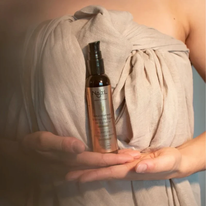 Huile Végétale de Graines de Figue de Barbarie Bio - 80 ml - Najel