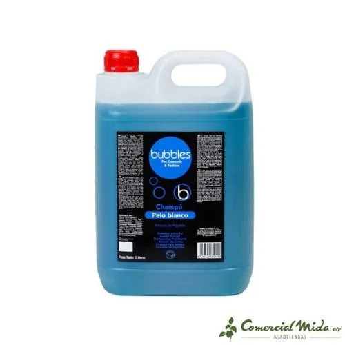 Shampoing Bubbles White Hair pour chiens et chats