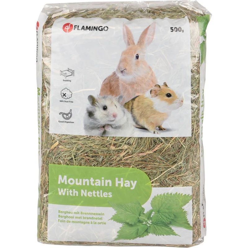 FLAMINGO Foin de montagne avec ortie 500g